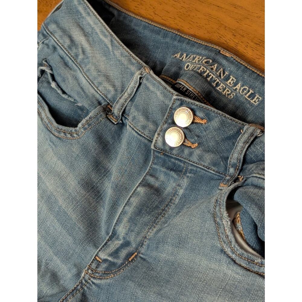 American Eagle Outfitters Two Buttons Artist Flare Women's 14 Super Stretch